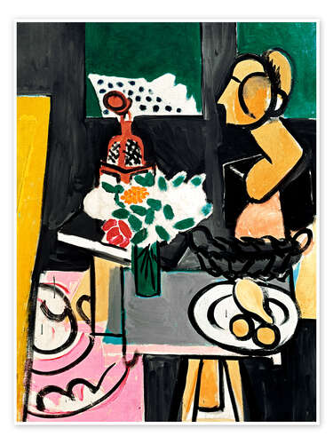 Plakat Still Life with Colocynths, Late Spring, 1916