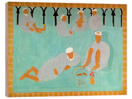 Tableau en bois Le café marocain, 1913