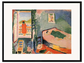 Ingelijste kunstdruk Interior at Collioure (The Siesta), 1905