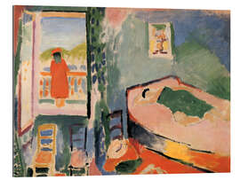 Stampa su plexi-alluminio Interior at Collioure (The Siesta), 1905