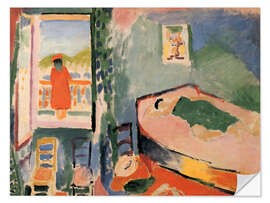 Vinilo para la pared Interior at Collioure (The Siesta), 1905