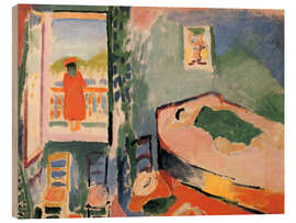Wood print Interior at Collioure (The Siesta), 1905