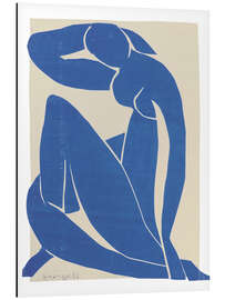 Magnettafel Blue Nude