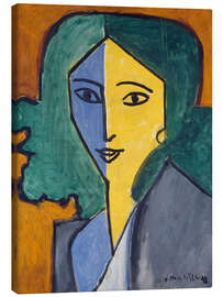 Tableau sur toile Portrait de Lydia Délectorskaya, 1947
