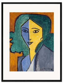 Gerahmter Kunstdruck Porträt von Lydia Delectorskaya, 1947