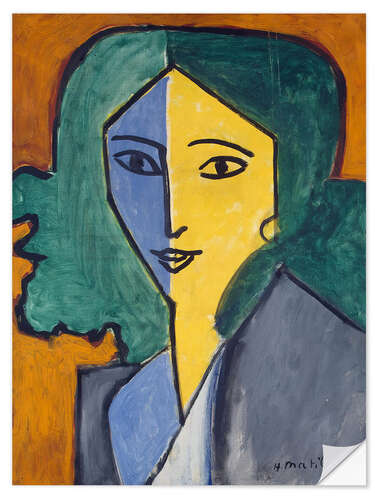 Wall sticker Portrait of Lydia Delectorskaya, 1947