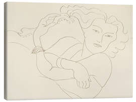 Obraz na płótnie Young Seductress - Henri Matisse