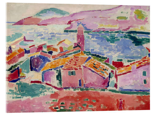 Acrylic print View of Collioure, 1905