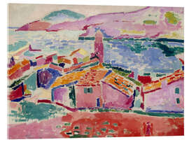 Acrylic print View of Collioure, 1905