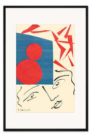 Gerahmter Kunstdruck Osaka, 1951