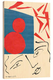 Wood print Osaka, 1951