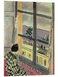 Acrylic print Woman at the Window, Nice, 1926