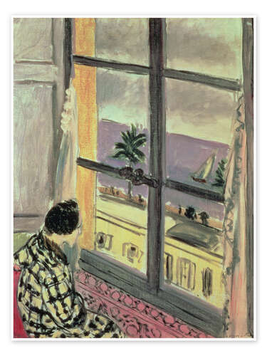 Póster Woman at the Window, Nice, 1926