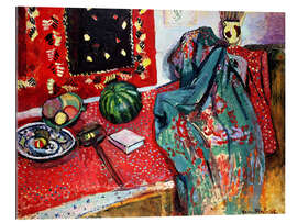 Cuadro de plexi-alu Still Life with Red Carpet, 1906