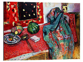 Magnettafel Stillleben mit rotem Teppich, 1906