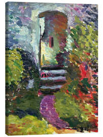 Tableau sur toile Le petit portail du vieux moulin, 1898 - Henri Matisse
