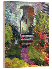 Cuadro de madera The small gate of the old mill, 1898 - Henri Matisse