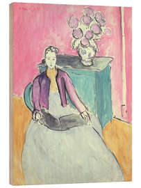Wood print The Violet Bolero, 1941 - Henri Matisse