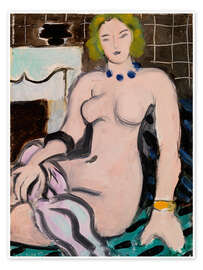 Tavla Nude by a Fireplace, 1936 - Henri Matisse