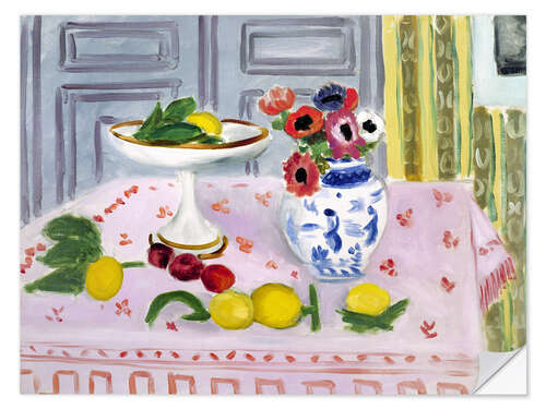 Wall sticker The Pink Tablecloth, 1925