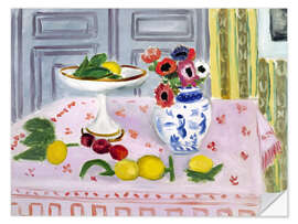 Wall sticker The Pink Tablecloth, 1925 - Henri Matisse