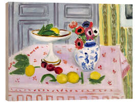 Obraz na drewnie The Pink Tablecloth, 1925 - Henri Matisse