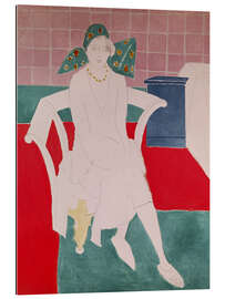 Gallery print Woman with Madras Hat, 1930