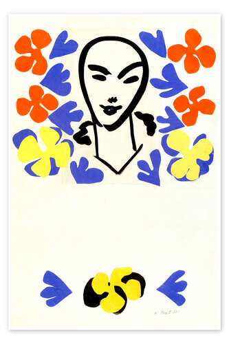 Póster The Sculpture of Henri Matisse, Poster Design