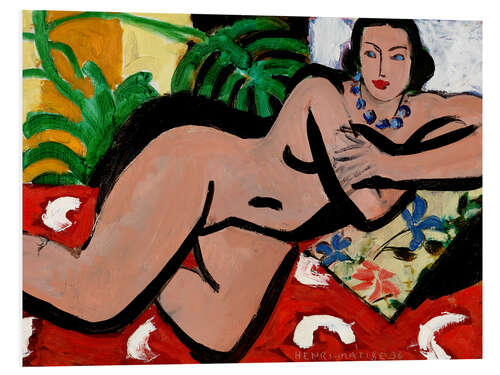 PVC-tavla Nude with Palms, 1936