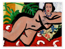 Obraz Nude with Palms, 1936 - Henri Matisse