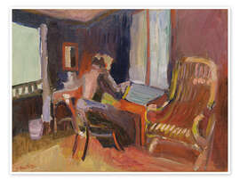 Obraz Woman in an Interior, 1902 - Henri Matisse