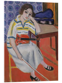 Akrylbillede Woman with Violin