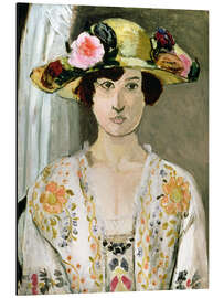 Magnettafel Frau mit Hut, 1920