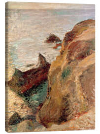 Leinwandbild Felsen und Meer, 1897 - Henri Matisse