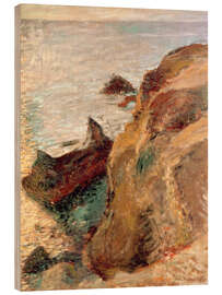 Quadro de madeira Rochas e Mar, 1897 - Henri Matisse