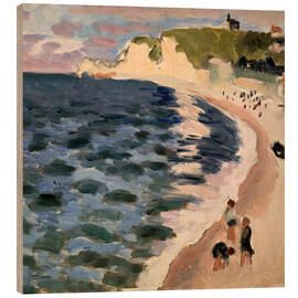 Tableau en bois Etretat, The Sea, 1921 - Henri Matisse
