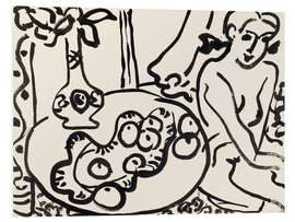 Bilde på skumplate Still Life with Nude, 1947