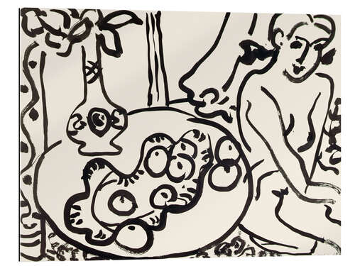 Gallery Print Stillleben mit Akte, 1947