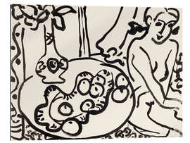 Cuadro de plexi-alu Still Life with Nude, 1947