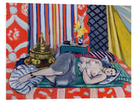 Tableau en PVC Odalisque in gray culottes, 1927