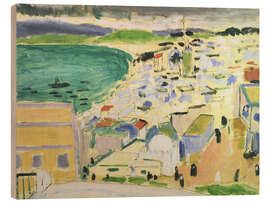 Trätavla View of the Bay of Tangier - Henri Matisse