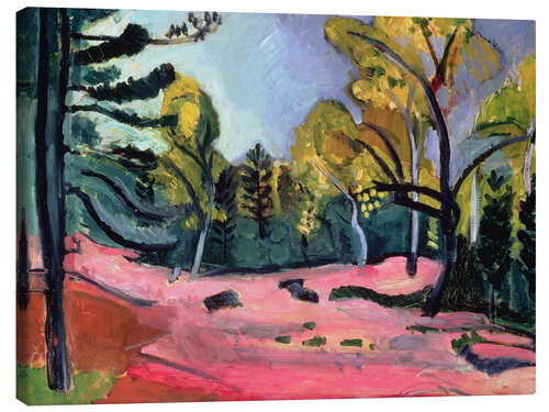 Obraz na płótnie Forest of Fontainebleau, 1909