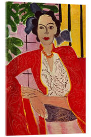 Quadro em acrílico Woman with Pearl Necklace, 1937