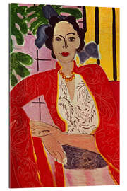 Tableau en plexi-alu Woman with Pearl Necklace, 1937