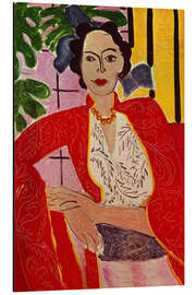 Magnettafel Frau mit Perlenkette, 1937