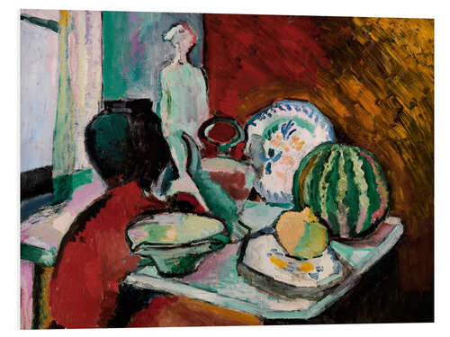 Bilde på skumplate Still Life with Melon, 1905