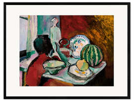 Impresión de arte enmarcada Still Life with Melon, 1905