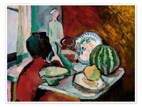 Plakat Still Life with Melon, 1905