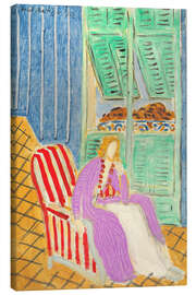 Canvas print The Purple Dress, 1942 - Henri Matisse