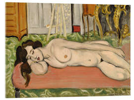 Quadro em acrílico Reclining Nude, 1919